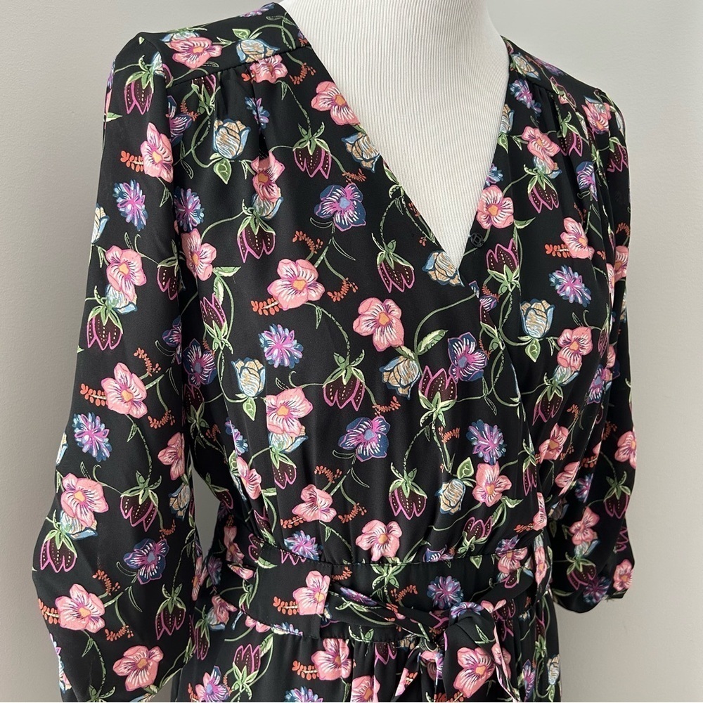House of Harlow 1960 Floral Shirt Dress - Picture 4 of 10